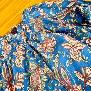 J. Crew Liberty London Floral Popover Flora Belle size 8
